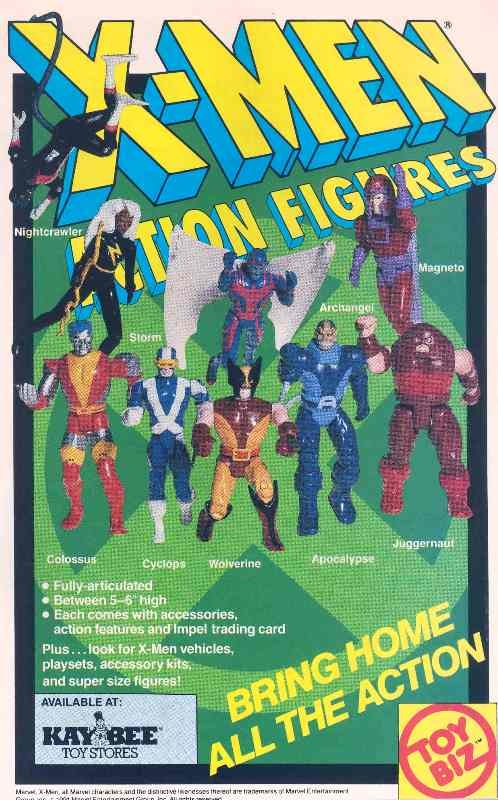 X-Men action figures