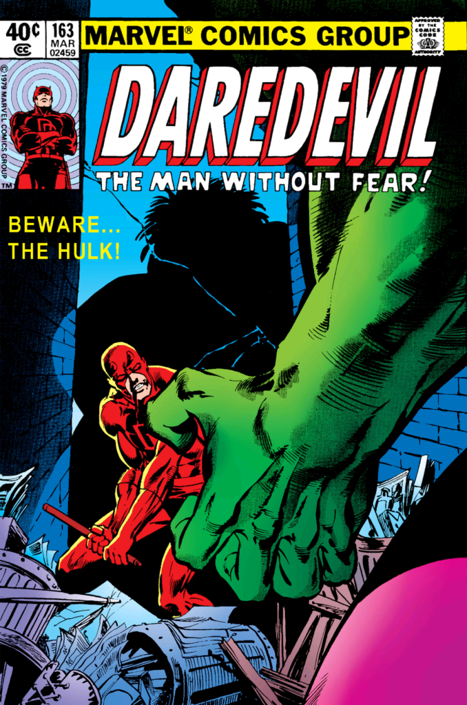 Daredevil 163 Cover